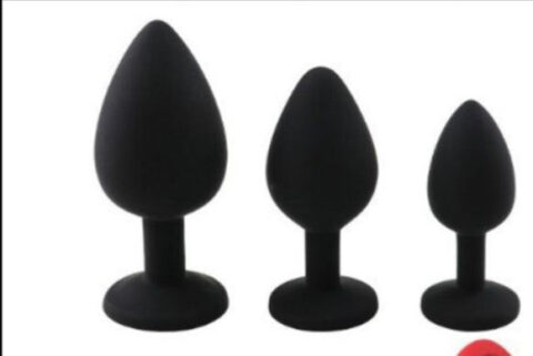 Silicone anal plug_Size Medium